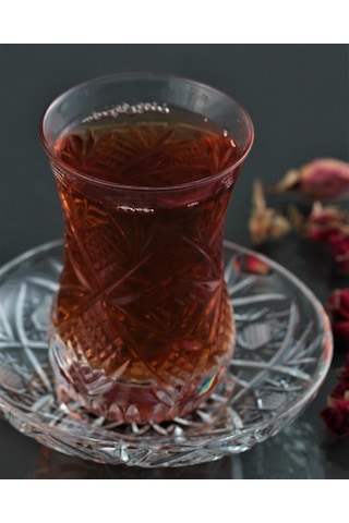 12 Parça Çay Takımı - Klasik Boy - Göz Dekor