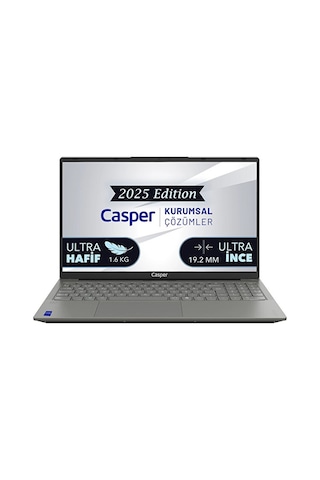 Casper Nirvana X700.7430-8E00T-G-F R7-5800X 8 GB 500 GB SSD 15.6" W11H Dizüstü Bilgisayar