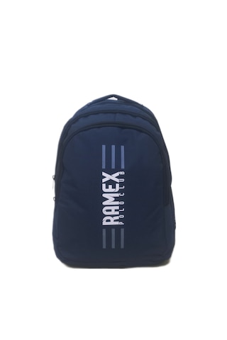 Unisex K.mavi Ramex Sırt Çantası Büyük Boy Seyahat Okul Çantası S Koyu Mavi