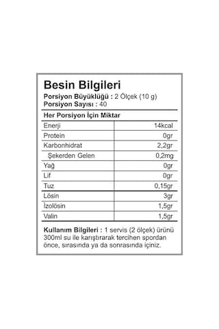 Multipower Bcaa 2:1:1 Powder 400 Gram - Kiraz Aroma + Hediyeli