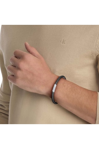 Calvin Klein Ckj35100052 Erkek Bileklik Metalik Gri