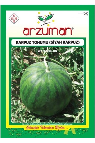 Arzuman Meyve Siyah Karpuz Tohum10GR