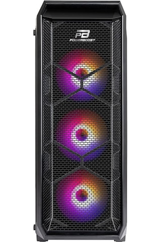 Power Boost VK-P15B 600W 80+ Plus Atx Usb 3.0. Mesh. Argb Fanlı Bilgisayar Kasası