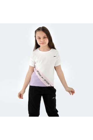 Slazenger PINA Çocuk Beyaz Tişört