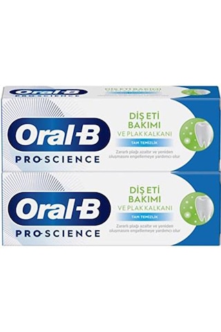 4 Adet Oral-b Diş Macunu Diş Eti Bakımı İkili 50 Ml