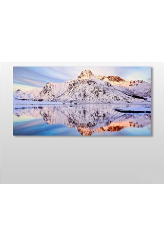 Karlı Dağ Kanvas Tablo