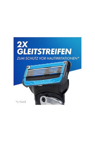 Gillette Fusion Proshield Chill 4lü Yedek Tıraş Bıçağı, Soğutucu Şeritli,
