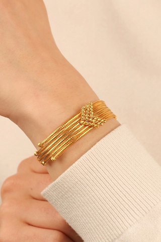 Çgkmücevherat Kalze Dorikalı Altın Bileklik Klzblkk1 Sarı Sarı Altın