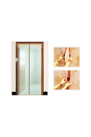 Mıknatıslı Tül Kapı Sinekliği 105 Cm X 205 Cm