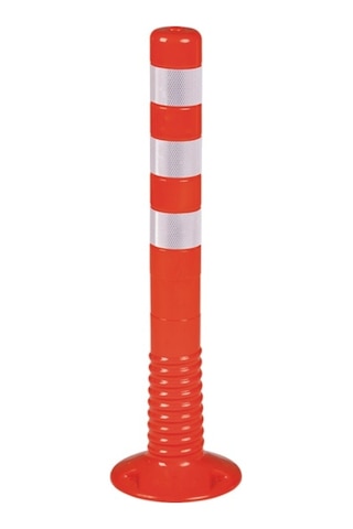 Lorex  Lr-0125 75 CM Şerit Ayırıcı Sert İleri Trafik Delinatör 750 MM