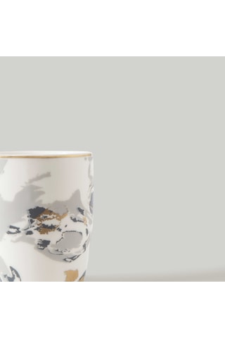 Linens Gren Porselen 290 Ml Kupa Çok Renkli