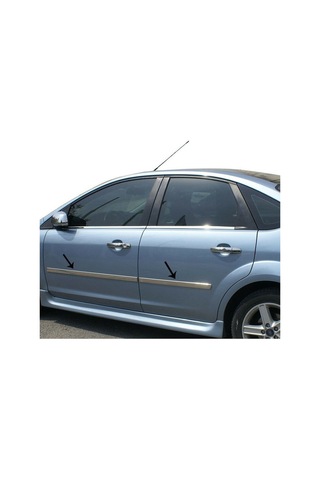 Ford Focus 2 Sd Krom Kapı Çıtası 4 Parça 2005-2008 Arası Uyumlu