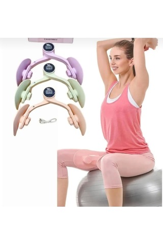 Pelvik Taban Çalıştırma Aleti Pilates Fizyoterapi Egzersiz Cihazı Dijital Göstergeli