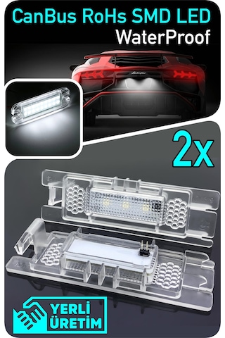 Fıat Tipo Sedan Hatchback Kombi Canbus Led Plaka Aydınlatma Ledi Lambası