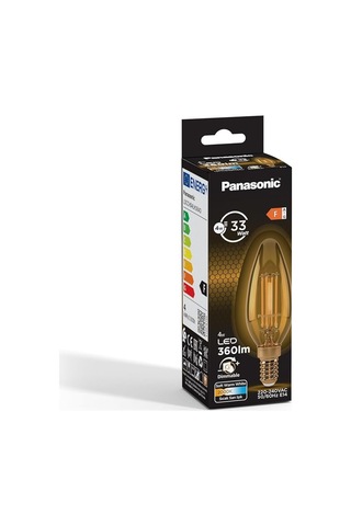 E14 Dim Edilebilir Filaman Lamba 4w 360lm 2000k Sku: Smg8690010158420 Açık Kahverengi