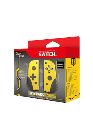Steelplay Nintendo Switch JoyCon Twin Pads Controller Sarı