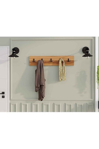 Decormet 5li Askılık Ceviz Diğer