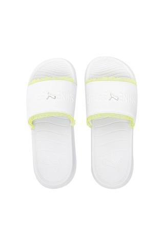 Puma Popcat 20 So V2 Kadın Terlik Beyaz 38044101 Dar Kalıptır 001
