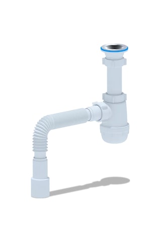 Anı Plast 2"x11,5 Cm Esnek Borulu Mutfak Evyesi Sifonu 316836829