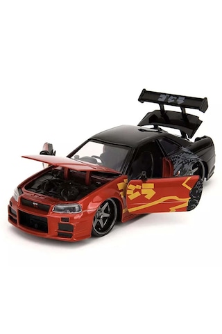 1:24 Jada 2022 Nissan Skyline Gt-r R34 - Godzilla