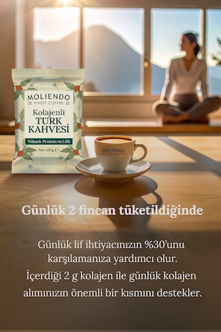 Moliendo Kolajenli Türk Kahvesi 100 G Türk Kahvesi