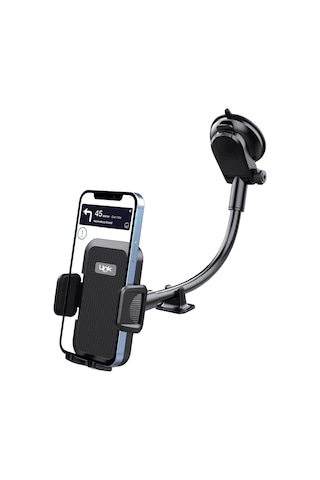 Linktech H711 Vantuzlu Uzun Kol Araç İçi Telefon Tutucu