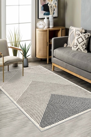 West Home Makinede Yıkanabilir Kaymaz Taban Leke Tutmaz Bej Mutfak Halısı Salon Halısı Ve Yolluk Wh 586 Beige