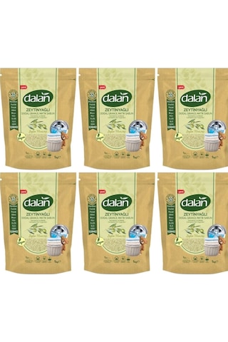 Dalan Zeytin Mucizesi Zeytinyağlı Granül Matik Sabun Tozu 32 Yıkama 6 x 1 KG