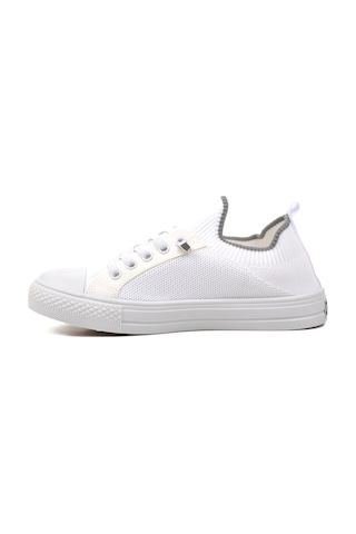 United Colors Of Benetton Beyaz Kadın Sneaker Benetton Bnı-10233 Z Beyaz