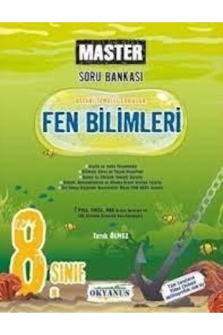 Okyanus 8.Sınıf Fen Bilimleri Soru Bankası Master