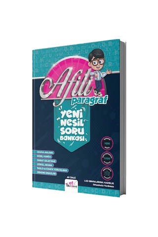 Efx Akademi Lgs Afili Paragraf Yeni Nesil Soru Bankası