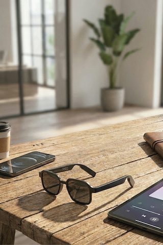 E13 Bluetooth Akıllı Ses Gözlüğü Smart Audio Glasses Dahili Hoparlör Dokunmatik Kontrol