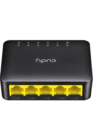 Cudy GS105D 10/100/1000 Mbps 5 Port Gigabit Yönetilemez Switch