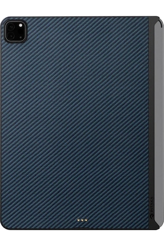 Apple Uyumlu iPad Pro 11 2021 3.nesil Kılıf Aramid Fiber Pitaka Ultra-slim Classic Serisi Mavi