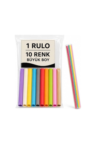 Nistabolje 50x70 Cm Fon Kartonu 10nanlu 10 Renk 1 Rulo Fon Kartonu, Nistabolje Genel