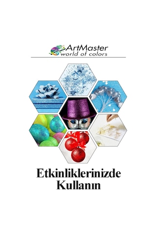 Toz Sim Gümüş Gri 2 Adet 7 Gr Tuzluklu Etkinlik Ders Okul Slime Dekorasyon Renkli Toz Sim Dekor Süsleme
