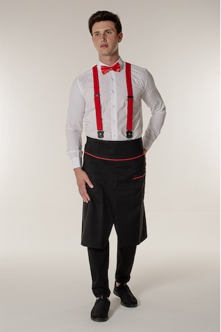 Kırmızı Barista Pantolon Askısı - Kırmızı