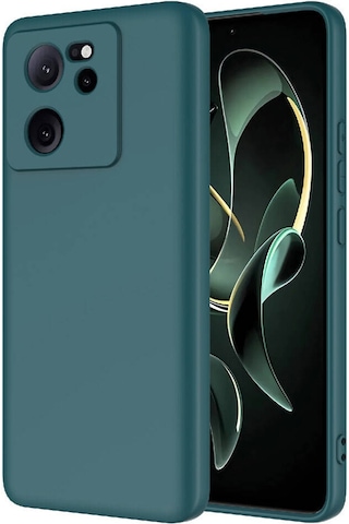 Xiaomi Mi 13t Pro Uyumlu Zore Mara Lansman Kılıf-koyu Yeşil Koyu Yeşil
