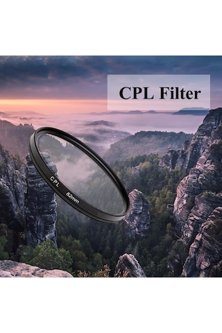 Sanger 82 MM CPL Polarize Filtre