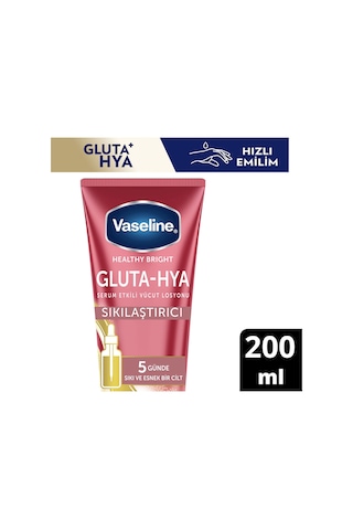 Vaseline Gluta-hya Serum Etkili Vücut Losyonu Sıkılaştırıcı 200 Ml