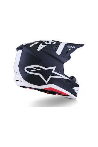 Alpinestars S-m7 Dasher Off Road Kaskı Siyah Beyaz