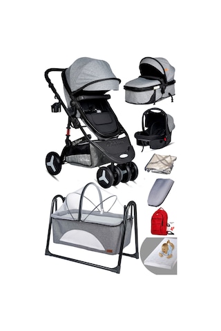 Baby Home Yeni Ekonomi Paket 8 In 1 945 Travel Sistem Bebek Arabası 340 Anne Yanı Bebek Sepeti Beşik