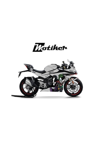 Cf Moto 450sr Joker Sticker Etiket Parçalı Kaplama Modeli