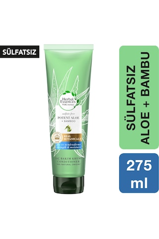 Herbal Essences Sülfatsız  Güç ve Nem Aloe + Bambu  Şampuan Saç Bakım Kremi 275 ML