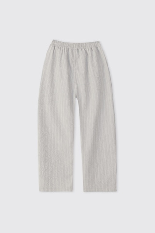 Panço Erkek Çocuk Çizgili Gri Pantolon