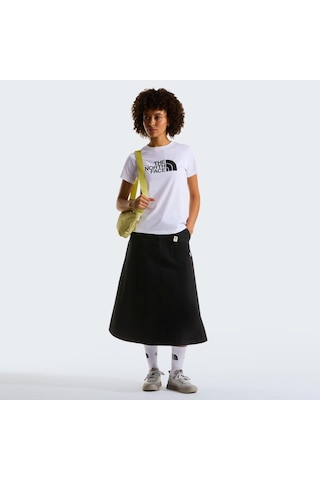 The North Face W Evolutıon Half Dome Slım Short Sleeve Kadın Tişört Nf0a8fx6fn41 Beyaz