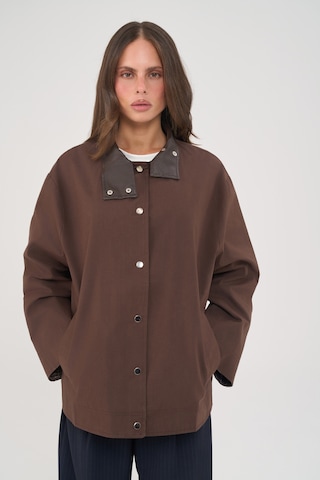 Mai Collection Palermo Önü Kapamalı Kahve Ceket