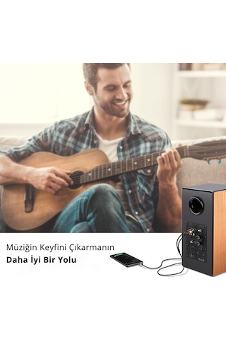 Ugreen Rca 3.5mm Aux Ses Kablosu, 3 Metre, 10590