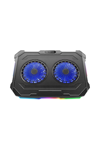 Rampage Rgb Işıklı 2 Fanlı Yükseklik Ayarlı 125 125 15 2 Usb Port Notebook Soğutucu