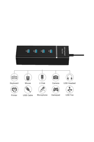 4 Port Usb 3.0 Çoklama Çoklayıcı Hub
